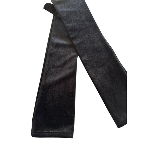BLACK Velvet Long Opera Gloves One Size NEW NIP - Picture 4 of 6